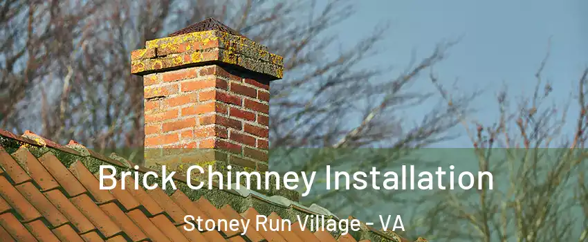 Brick Chimney Installation Stoney Run Village - VA