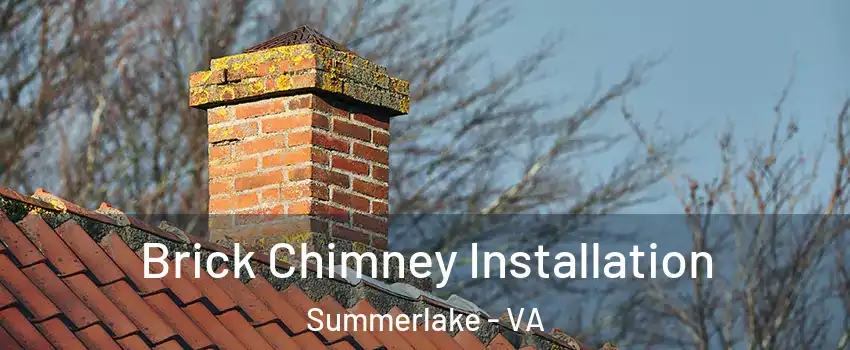 Brick Chimney Installation Summerlake - VA