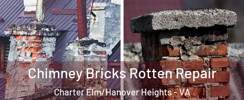 Chimney Bricks Rotten Repair Charter Elm/Hanover Heights - VA