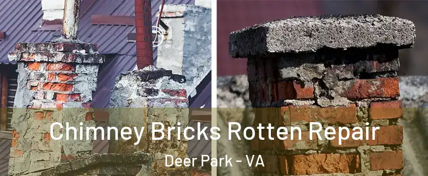 Chimney Bricks Rotten Repair Deer Park - VA
