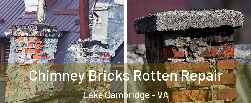 Chimney Bricks Rotten Repair Lake Cambridge - VA