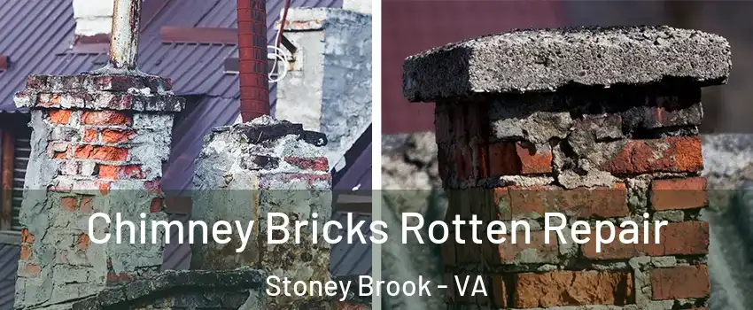 Chimney Bricks Rotten Repair Stoney Brook - VA