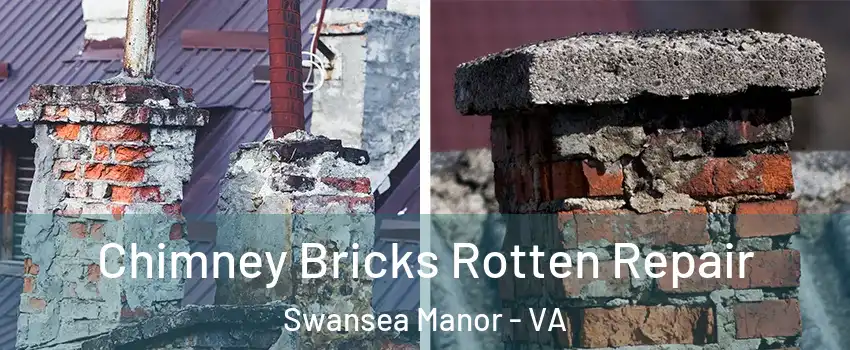Chimney Bricks Rotten Repair Swansea Manor - VA