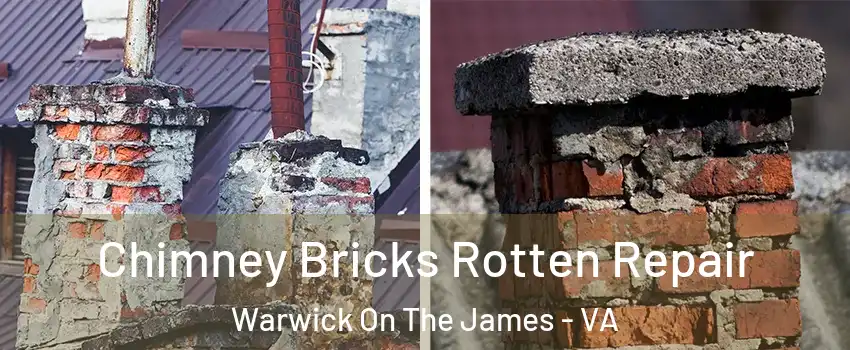 Chimney Bricks Rotten Repair Warwick On The James - VA