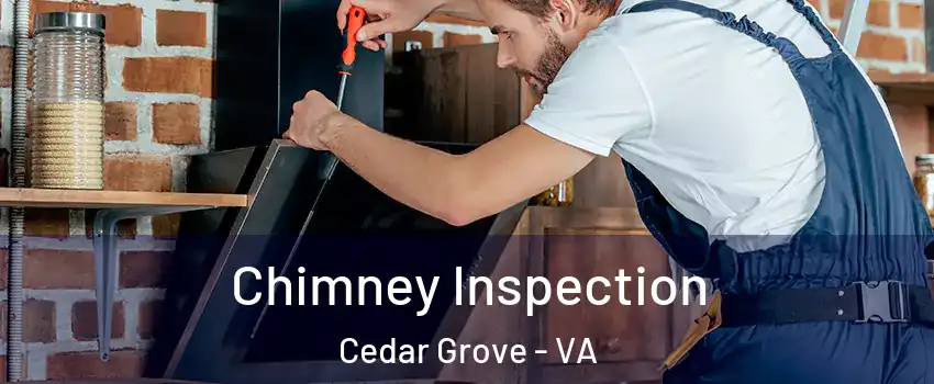 Chimney Inspection Cedar Grove - VA