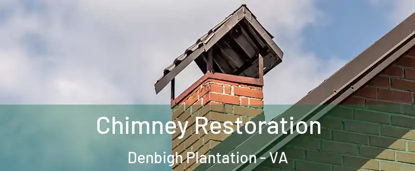 Chimney Restoration Denbigh Plantation - VA