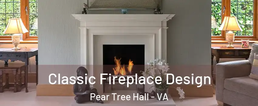 Classic Fireplace Design Pear Tree Hall - VA