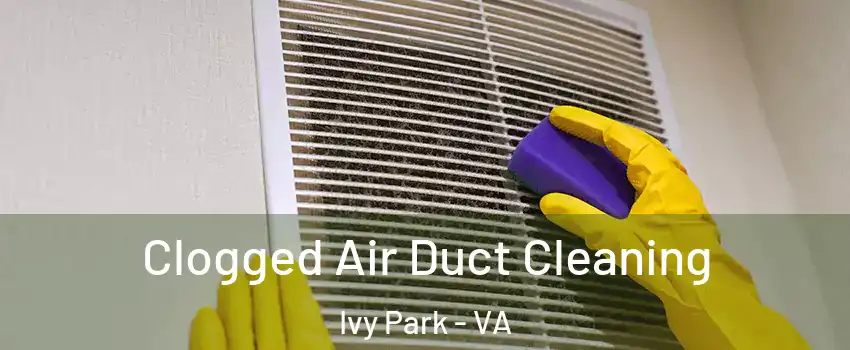 Clogged Air Duct Cleaning Ivy Park - VA