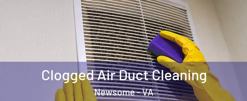 Clogged Air Duct Cleaning Newsome - VA