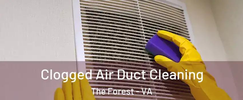 Clogged Air Duct Cleaning The Forest - VA