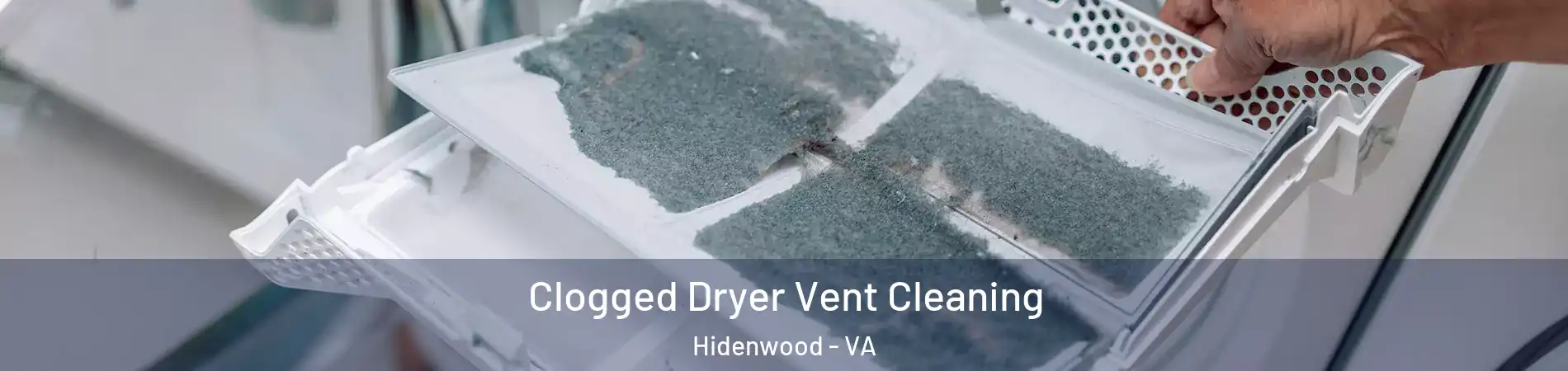 Clogged Dryer Vent Cleaning Hidenwood - VA