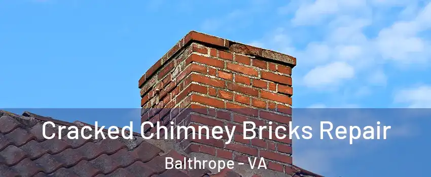 Cracked Chimney Bricks Repair Balthrope - VA