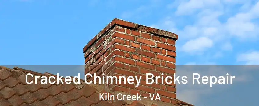 Cracked Chimney Bricks Repair Kiln Creek - VA