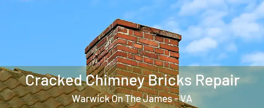 Cracked Chimney Bricks Repair Warwick On The James - VA