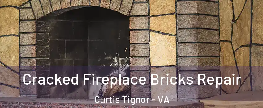 Cracked Fireplace Bricks Repair Curtis Tignor - VA