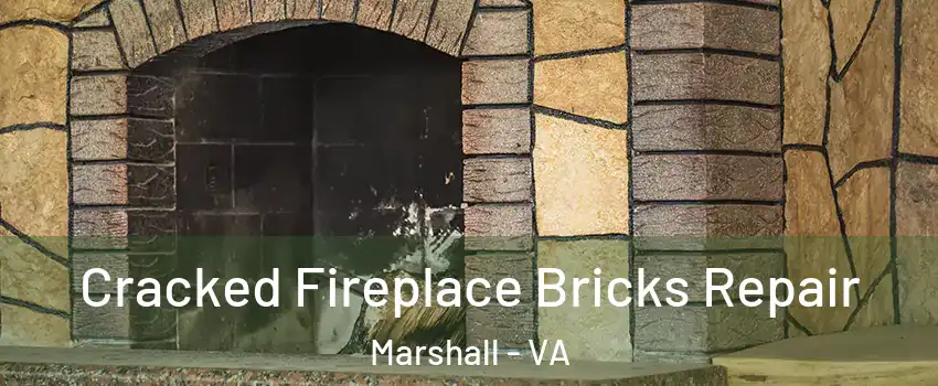 Cracked Fireplace Bricks Repair Marshall - VA