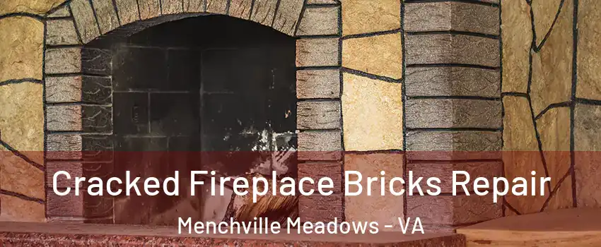 Cracked Fireplace Bricks Repair Menchville Meadows - VA