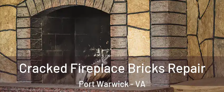 Cracked Fireplace Bricks Repair Port Warwick - VA