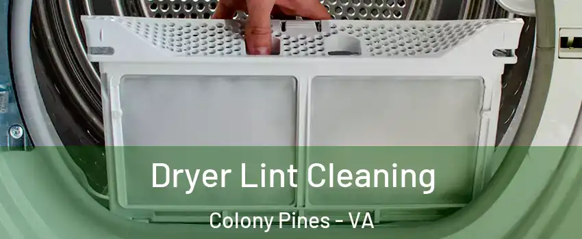 Dryer Lint Cleaning Colony Pines - VA