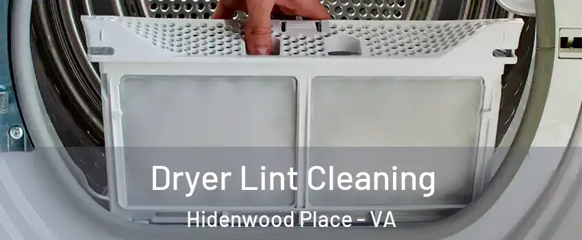 Dryer Lint Cleaning Hidenwood Place - VA