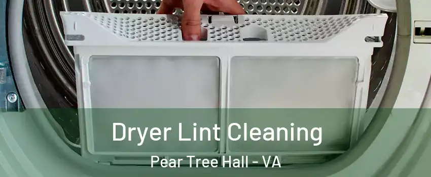 Dryer Lint Cleaning Pear Tree Hall - VA