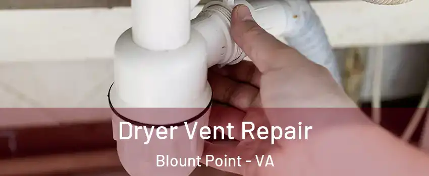 Dryer Vent Repair Blount Point - VA