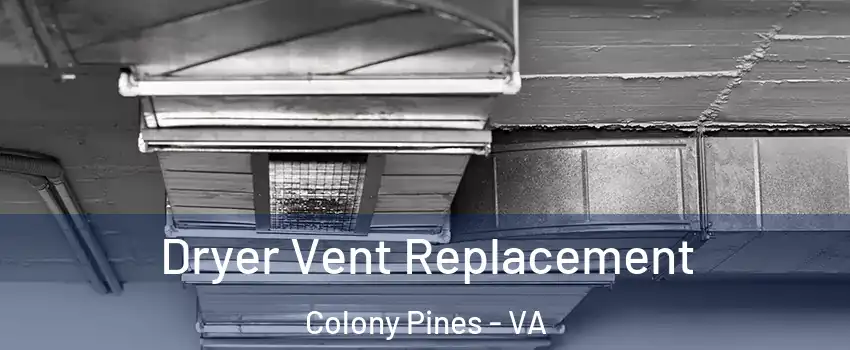 Dryer Vent Replacement Colony Pines - VA