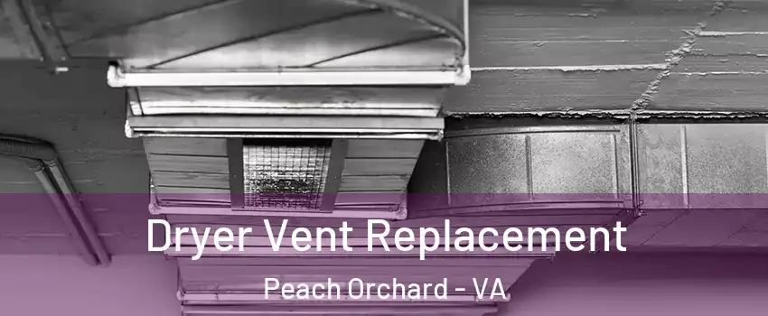 Dryer Vent Replacement Peach Orchard - VA