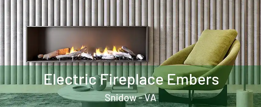 Electric Fireplace Embers Snidow - VA