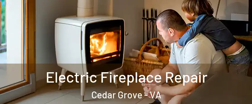 Electric Fireplace Repair Cedar Grove - VA