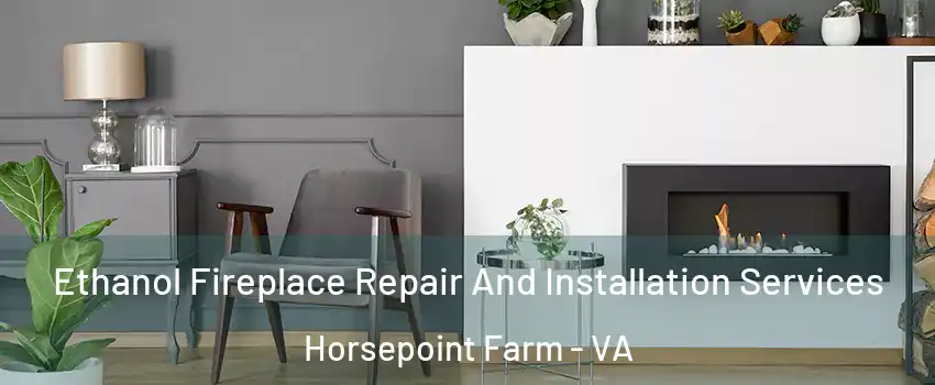 Ethanol Fireplace Repair And Installation Services Horsepoint Farm - VA