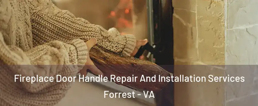 Fireplace Door Handle Repair And Installation Services Forrest - VA