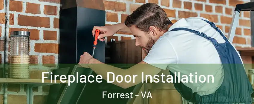 Fireplace Door Installation Forrest - VA