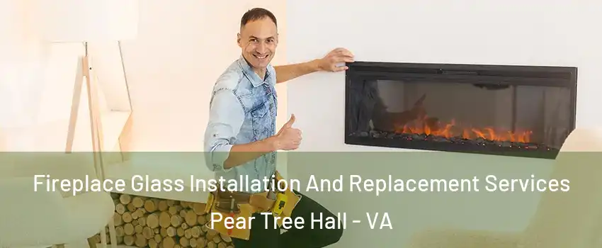 Fireplace Glass Installation And Replacement Services Pear Tree Hall - VA