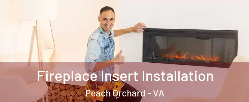 Fireplace Insert Installation Peach Orchard - VA