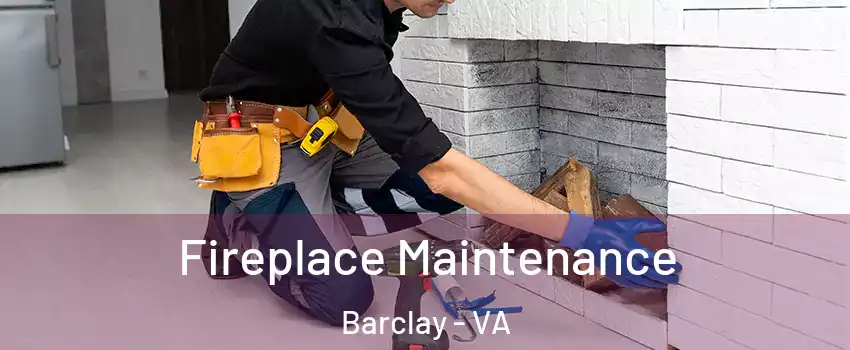 Fireplace Maintenance Barclay - VA