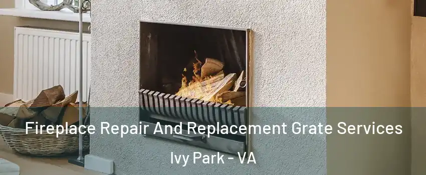 Fireplace Repair And Replacement Grate Services Ivy Park - VA