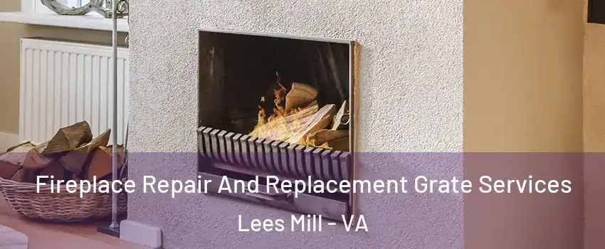 Fireplace Repair And Replacement Grate Services Lees Mill - VA