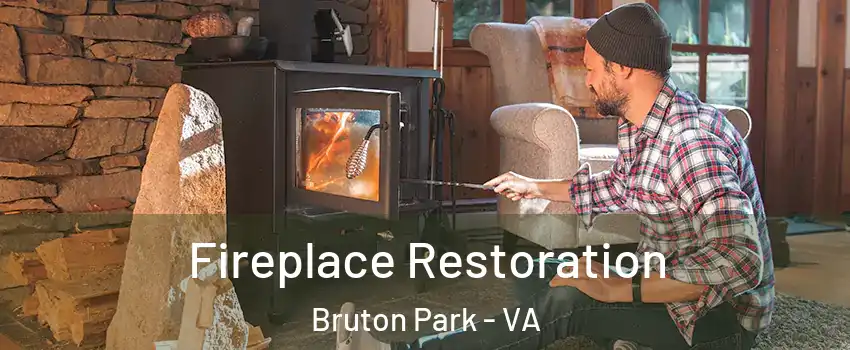 Fireplace Restoration Bruton Park - VA