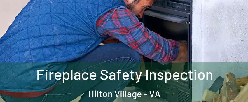 Fireplace Safety Inspection Hilton Village - VA