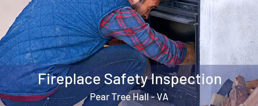 Fireplace Safety Inspection Pear Tree Hall - VA