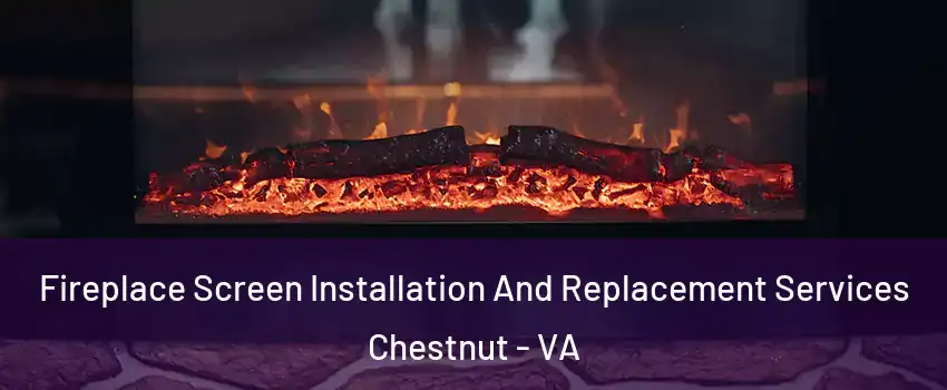 Fireplace Screen Installation And Replacement Services Chestnut - VA