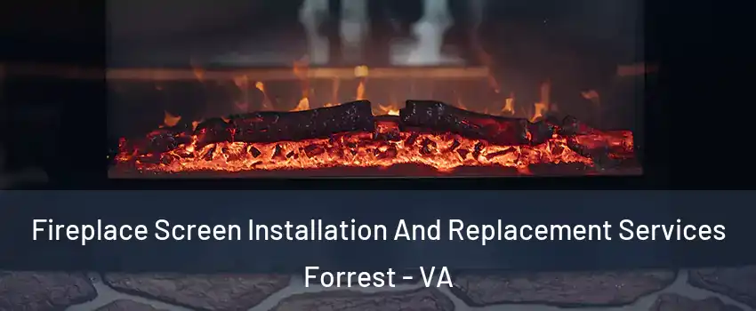 Fireplace Screen Installation And Replacement Services Forrest - VA