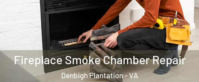 Fireplace Smoke Chamber Repair Denbigh Plantation - VA