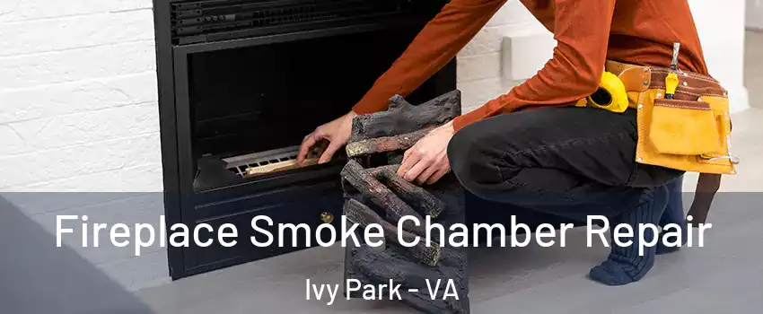 Fireplace Smoke Chamber Repair Ivy Park - VA
