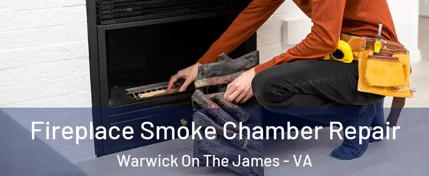 Fireplace Smoke Chamber Repair Warwick On The James - VA
