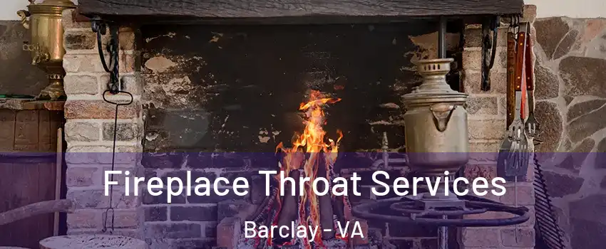 Fireplace Throat Services Barclay - VA