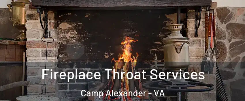 Fireplace Throat Services Camp Alexander - VA