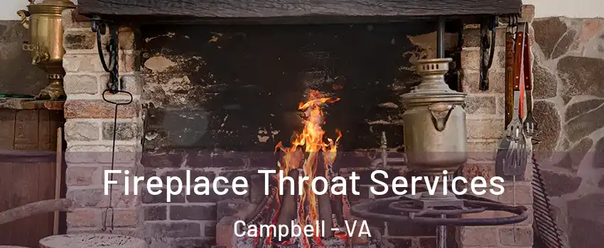 Fireplace Throat Services Campbell - VA