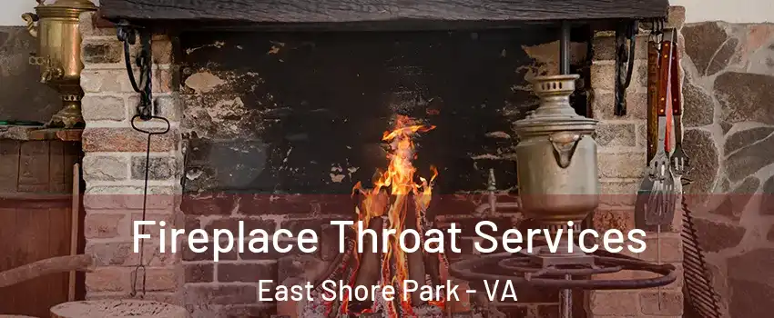 Fireplace Throat Services East Shore Park - VA